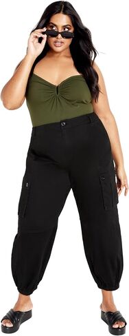 City Chic Women's Plus Size Halo Pant in Saudi Arabia