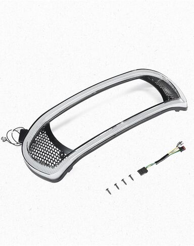 KEMIMOTO Headlight Fairing Vent Trim LED Grille Light Compatible with 2015-2024 Touring Road Glide 2015-2023 CVO Road Glide in Saudi Arabia