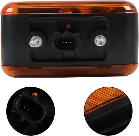 69997 استبدال ضوء الإشارة بدوره لـ Kodiak 1990-2009 Marker Light 15148648 15565531 19420346 in Saudi Arabia