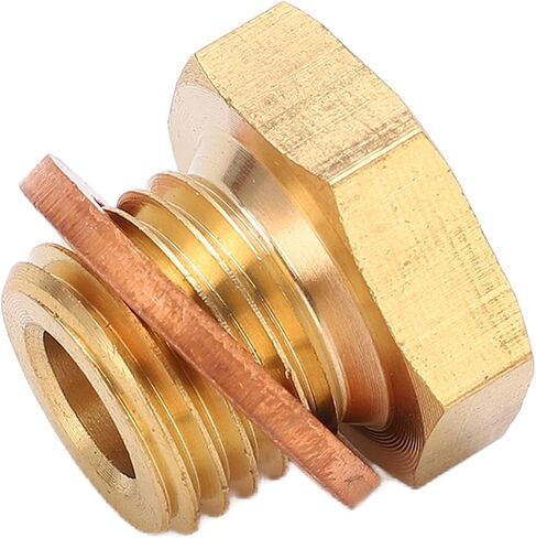 Pressure Temperature Gauge Sender Adapter, 1/8in NPT to M14x1.5 Male Universal, Metal, Polished, Temperature or Pressure Gauge Sender Adaptor, Auto Part, Universal in Saudi Arabia