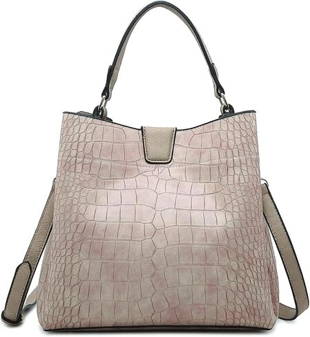 Tati Vegan Leather Handbags and Purses for Women Ladies Top Handle Satchel Hobo Crossbody Shoulder Tote Bag in Kuwait