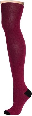 MeMoi Double Standard Cotton Blend Thigh High Sock in Saudi Arabia