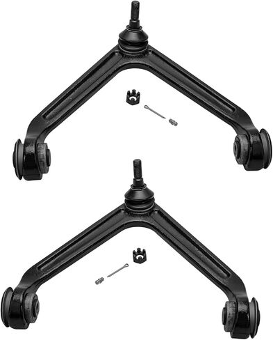 Detroit Axle - Front End 6pc Suspension Kit for 02-05 Dodge Ram 1500, 2002 2003 2004 2005 Front Upper Control Arms Lower Ball Joints Replacement Outer Tie Rod Ends in Kuwait