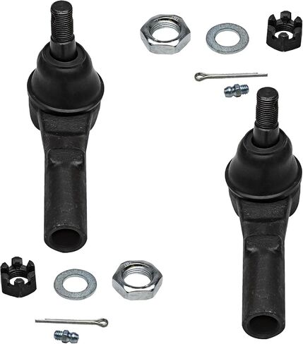 Detroit Axle - Front End 6pc Suspension Kit for 02-05 Dodge Ram 1500, 2002 2003 2004 2005 Front Upper Control Arms Lower Ball Joints Replacement Outer Tie Rod Ends in Kuwait