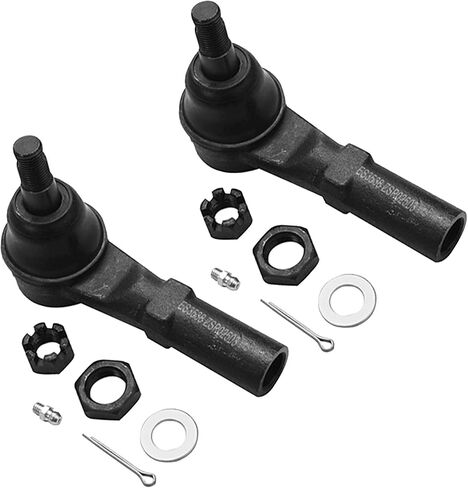 Detroit Axle - Front End 6pc Suspension Kit for 02-05 Dodge Ram 1500, 2002 2003 2004 2005 Front Upper Control Arms Lower Ball Joints Replacement Outer Tie Rod Ends in Kuwait