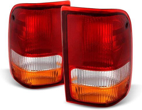 ACANII - For 1993-1997 Ford Ranger Rear Tail Lights Brake Lamps Set Left+Right 93 94 95 96 97 in Kuwait