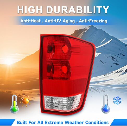 ELH Tail Lights Assembly Fit For 2004-2015 Nissan Titan Passenger Side in Kuwait