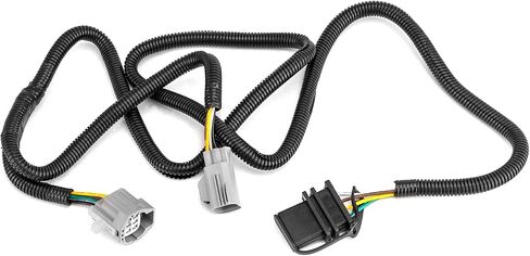 WSays Trailer Wiring Harness 4-DOPIN PLUD & PLAY متوافقة مع Jeep Wrangler TJ 1998-2006 in Saudi Arabia
