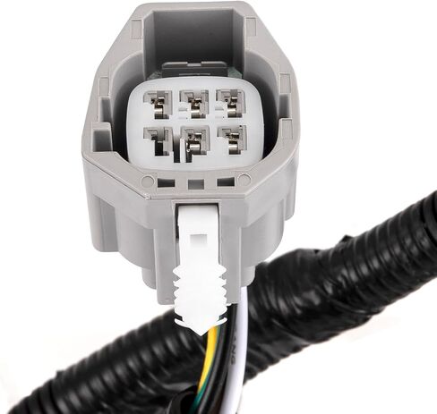 WSays Trailer Wiring Harness 4-DOPIN PLUD & PLAY متوافقة مع Jeep Wrangler TJ 1998-2006 in Saudi Arabia