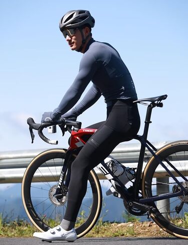 INBIKE Fleece Lined Cycling Jersey for Men Women, Winter Thermal Long Sleeve Bike Jacket with 3 Pockets, Quick Dry in Saudi Arabia