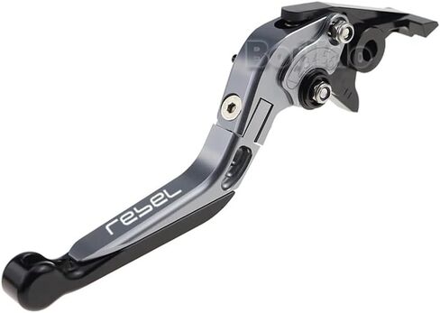 Generic REBEL1100 DTC Folding Brake & Clutch Levers, CNC Machined Aluminum, Adjustable, Stainless Steel Hardware, 7.6x2.3 inches, 2020-2023 Models in Saudi Arabia
