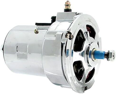 New Premium Chrome Hi Output 85 Amp Alternator Compatible with VW Beetle Bug Sand Rail 1.6L Replaces AL82N AL82X 0-120-489-565 0-120-489-566 0-120-489-583 0-120-489-584 0120489565 043-903-023A in Saudi Arabia
