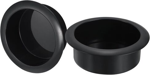 UXCELL 2 PCS كوب مسقط في البلاستيك ، 1.38 "× 4.25" يمكن أن يشرب الحامل حامل كوب طاولة البوكر. in Saudi Arabia