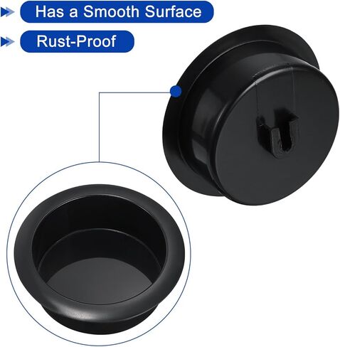 UXCELL 2 PCS كوب مسقط في البلاستيك ، 1.38 "× 4.25" يمكن أن يشرب الحامل حامل كوب طاولة البوكر. in Saudi Arabia