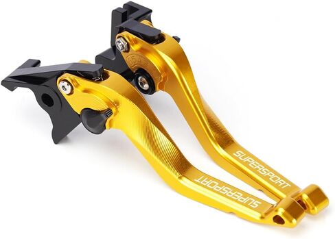 Motorcycle Short Brake Clutch Levers Compatible with Ducati Supersport/S 2017 2018 2019 2020 | Front Shorter Levers Handles Supersport SupersportS Accessories (red) in Saudi Arabia