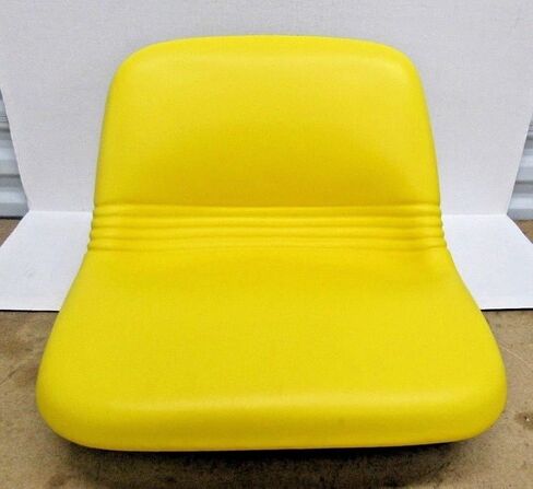 Pro Parts Place REPLACEMENT SEAT COMPATIBLE WITH JOHN DEERE LAWN MOWER YELLOW DRIVER SIDE VINYL in Saudi Arabia