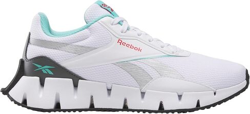 ريبوك للسيدات zig dynamica str حذاء رياضة ، أحذية بيضاء/ai aqua/grey5 ، 5 in Kuwait