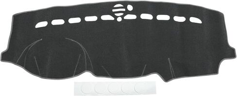 Dash Cover Compatible for Jeep Grand Cherokee 2011-2021, Non-Slip Polyester Silicone Beige Center Console Dashboard Cover Pad Carpet in Saudi Arabia