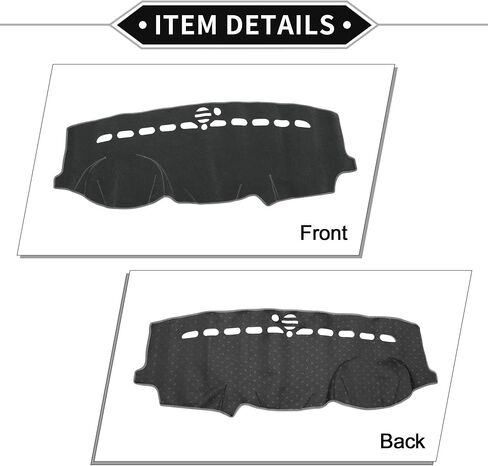 Dash Cover Compatible for Jeep Grand Cherokee 2011-2021, Non-Slip Polyester Silicone Beige Center Console Dashboard Cover Pad Carpet in Saudi Arabia