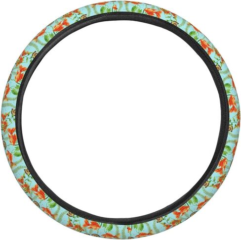 Dujiea Cute Geese Alext Elastic Stretch Wheel Cover ، anti-slip و head acderics accessories للنساء للنساء ، سيارة عالمية 15 بوصة ، شاحنة ، سيارات الدفع الرباعي in Saudi Arabia