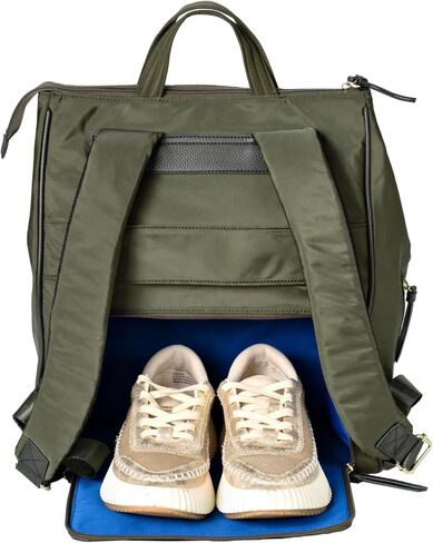 Amber 14.5" Laptop Backpack with Insulated Lunch Bag, Shoe Bag - Perfect for Work, Travel, Everyday Use (Black) in Saudi Arabia