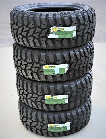 TBB TS-67 M/T Mud Off-Road Light Truck Radial Tire-37X13.50R20LT 37X13.50X20 37X13.50-20 128Q Load Range F LRF 12-Ply BSW Black Side Wall in Saudi Arabia