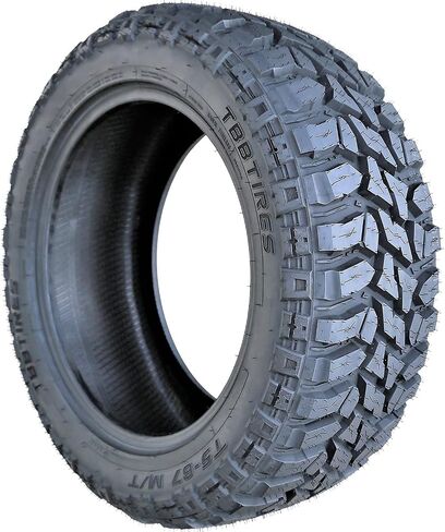 TBB TS-67 M/T Mud Off-Road Light Truck Radial Tire-37X13.50R20LT 37X13.50X20 37X13.50-20 128Q Load Range F LRF 12-Ply BSW Black Side Wall in Saudi Arabia
