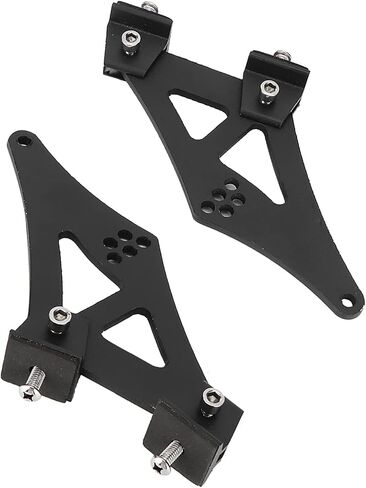 Keenso Aluminum Mount Brackets, for Rear Wing Spoiler Black in Saudi Arabia