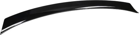 Ikon Motorsports ، Trunk Spoiler + Soff Sovererer متوافق مع 2022-2024 Hyundai Ioniq 5 ، Ikon Gloss Black ABS Plastic Trunk Lid Spoiler Wing Medid in Saudi Arabia
