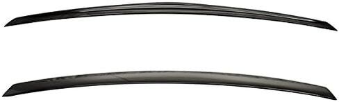 Trunk and Roof Spoiler مسبقًا متوافقًا مع 2010-2016 Mercedes Benz E-Class W212 Sedan ، AMG Style L ABS #197 Obsidian Black الخلفي الشفاه الشفاه بواسطة Ikon Motorsports ، 2011 2013 2013 in Saudi Arabia