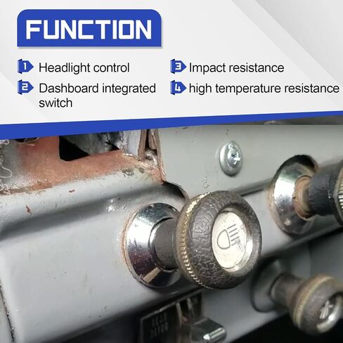 DS357T Dashboard Control Control Switch 9Pin مفتاح المصباح الأمامي متوافق مع Jeep Cherokee Wrangler/Chrysler/Dodge/Plymouth in Saudi Arabia