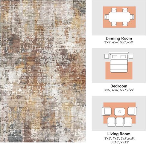 سجادة باب سجادة مدخل، 2x3 ممسحة منطقة صغيرة سجادة ناعمة غير قابلة للانزلاق وقابلة للغسل في الغسالة، سجادة منخفضة الوبر، سجادة شرقية عتيقة بوهو، سجادة لغرفة المعيشة وغرفة النوم ومدخل المطبخ باللون الأزرق in Kuwait