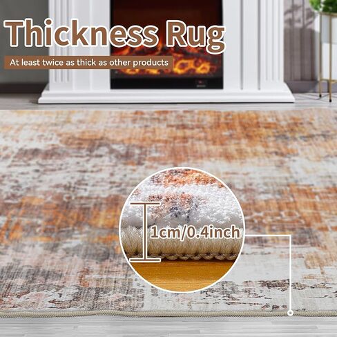 سجادة باب سجادة مدخل، 2x3 ممسحة منطقة صغيرة سجادة ناعمة غير قابلة للانزلاق وقابلة للغسل في الغسالة، سجادة منخفضة الوبر، سجادة شرقية عتيقة بوهو، سجادة لغرفة المعيشة وغرفة النوم ومدخل المطبخ باللون الأزرق in Kuwait