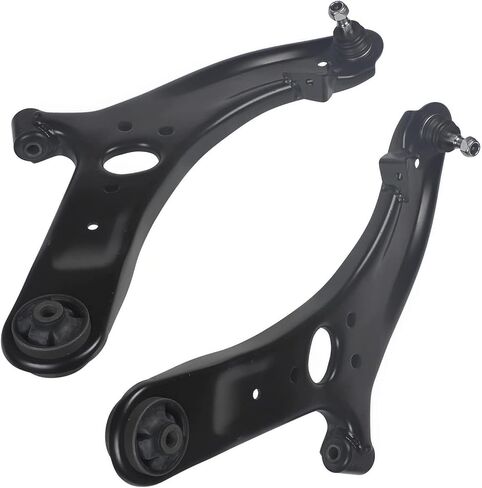 Detroit Axle - Front Control Arms Kit for 2012-2017 Hyundai Accent, 2 Lower Control Arms w/Ball Joints, 4 Inner & Outer Tie Rods, 2 Sway Bar Links 2013 2014 2015 2016 Replacement in Saudi Arabia