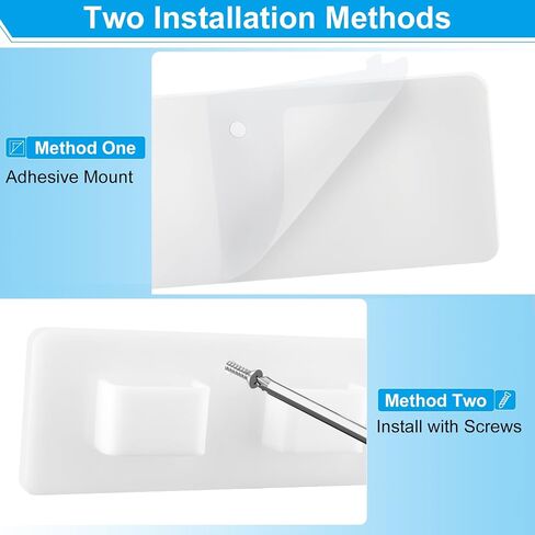Sunglasses Organizer Wall Mounted Acrylic Sunglass Holder for Multiple Glasses,2 Pack Hanging Sunglasses Storage with 7 Slots- (Clear) in Saudi Arabia