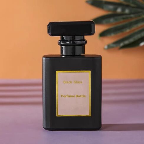 Glass Perfume Bottle Empty Refillable 12Pack Clear Travel Perfume Spray Atomizer Bottle 30ml Perfume Fine Mist Spray Perfume Bottle Atomizer Container with Spray Applicator (Clear Square 30ml 12PCS) in Kuwait