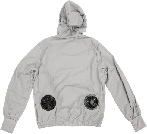 Ymiko Air Conditioned Jacket with Fan, Sunscreen, USB Powered, Men, UV Proof Cool Clothing, Outdoor Work, Golfing, Fishing, Civil Work (L) in Saudi Arabia