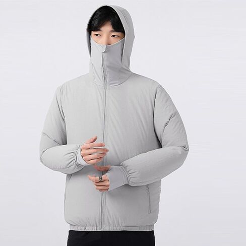 Ymiko Air Conditioned Jacket with Fan, Sunscreen, USB Powered, Men, UV Proof Cool Clothing, Outdoor Work, Golfing, Fishing, Civil Work (L) in Saudi Arabia