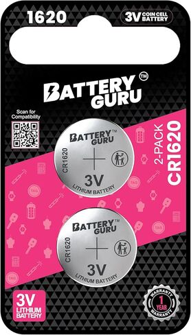 Car Key Battery for Honda Accord (2013-2017 Accord Master Key with Remote Transmitter Battery CR1620 3V Pack of 2 in Kuwait