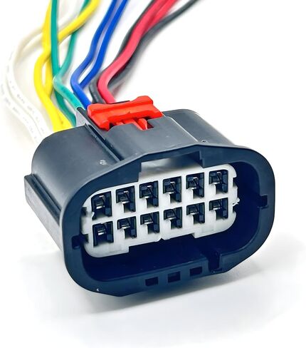 موصل المصابيح الأمامية Pigtrain Harness Plug 12-Ware متوافق مع Chrysler 300 2011-2019 استبدال OE# 68269811aa ، 68196278AD ، 68358148AA LJQ in Saudi Arabia