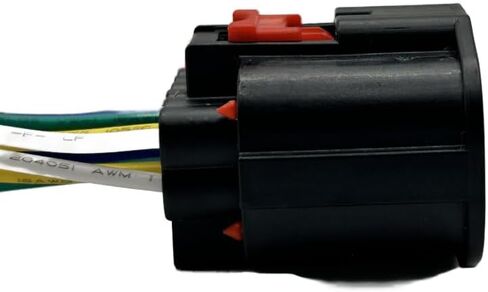 موصل المصابيح الأمامية Pigtrain Harness Plug 12-Ware متوافق مع Chrysler 300 2011-2019 استبدال OE# 68269811aa ، 68196278AD ، 68358148AA LJQ in Saudi Arabia