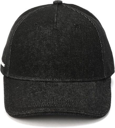 Michael Kors Womens Defressed Denim Cap ، Anglish Hat & Fashion Accessory in Kuwait