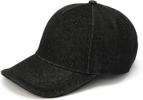 Michael Kors Womens Defressed Denim Cap ، Anglish Hat & Fashion Accessory in Kuwait