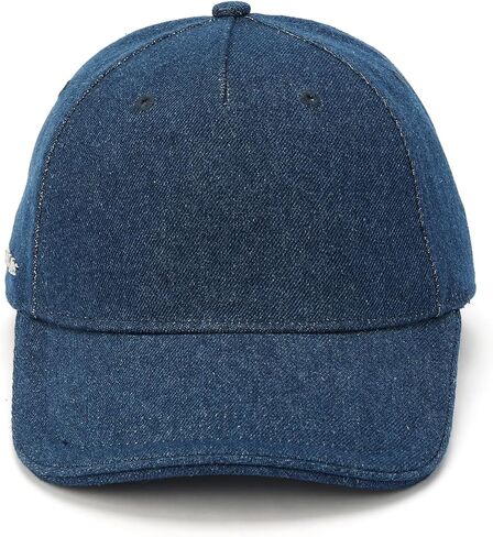 Michael Kors Womens Defressed Denim Cap ، Anglish Hat & Fashion Accessory in Saudi Arabia