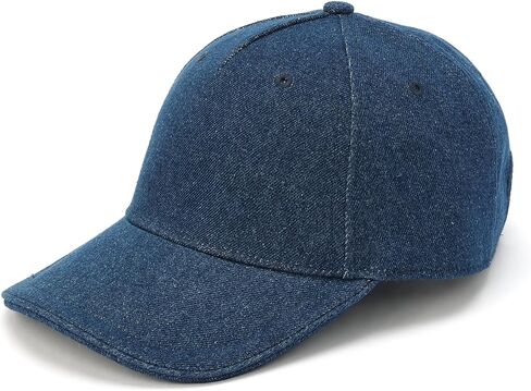 Michael Kors Womens Defressed Denim Cap ، Anglish Hat & Fashion Accessory in Saudi Arabia