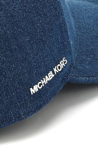 Michael Kors Womens Defressed Denim Cap ، Anglish Hat & Fashion Accessory in Saudi Arabia