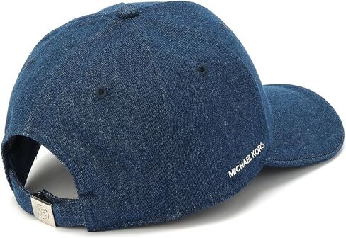 Michael Kors Womens Defressed Denim Cap ، Anglish Hat & Fashion Accessory in Saudi Arabia