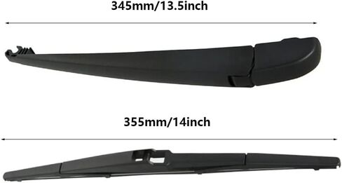 Rear Windshield Wiper Arm Blade Set Compatible with Toyota Chr C-Hr 2018-2020 Replace 85241-10040 85242-F4010 8524110040 85242F4010 1510016 in Saudi Arabia