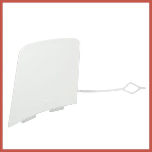 ACROPIX Front Bumper Tow Hook Cover Car Towing Hook Eye Hole Cover Replacement 51117345034 for BMW X1 E84 2012-2015 White Car Parts in Saudi Arabia