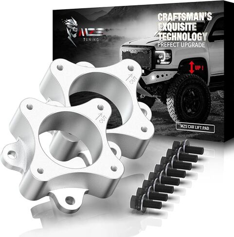MZS Relivering Kit 3 بوصة فواصل رفع المقدمة الأمامية التعليق متوافق مع 2007-2021 التندرا (وليس ل TRD PRO) | 2008-2022 Sequoia 2wd 2x2 4WD 4x4 billet in Saudi Arabia